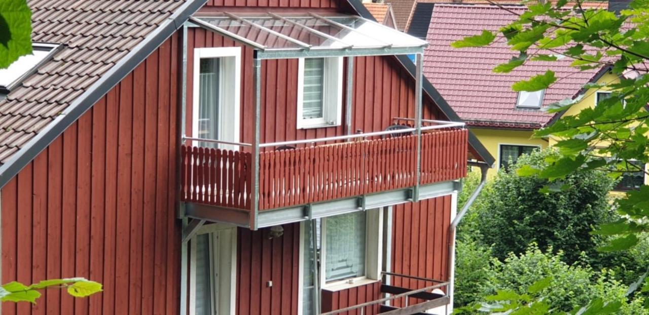 Fewo Mit Balkon Direkt Am Wald Und Wanderweg Ruhe Pur 2 Og Bad Sachsa Buitenkant foto