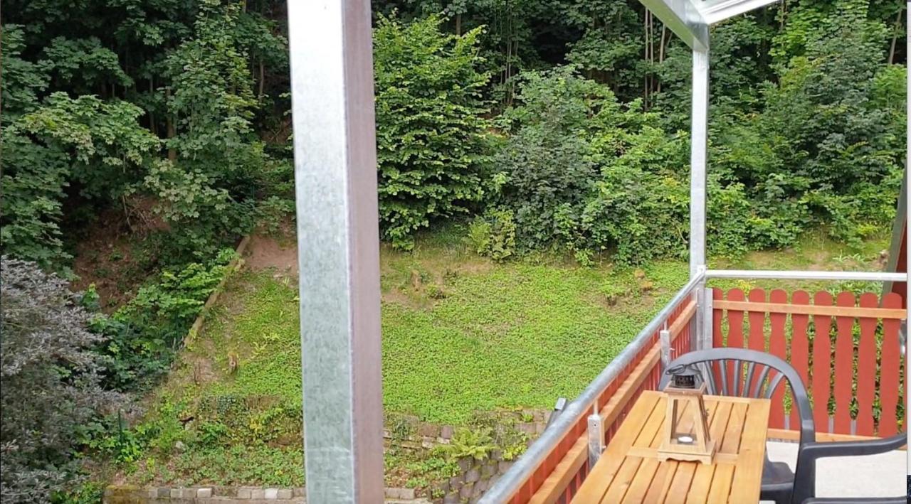 Fewo Mit Balkon Direkt Am Wald Und Wanderweg Ruhe Pur 2 Og Bad Sachsa Buitenkant foto